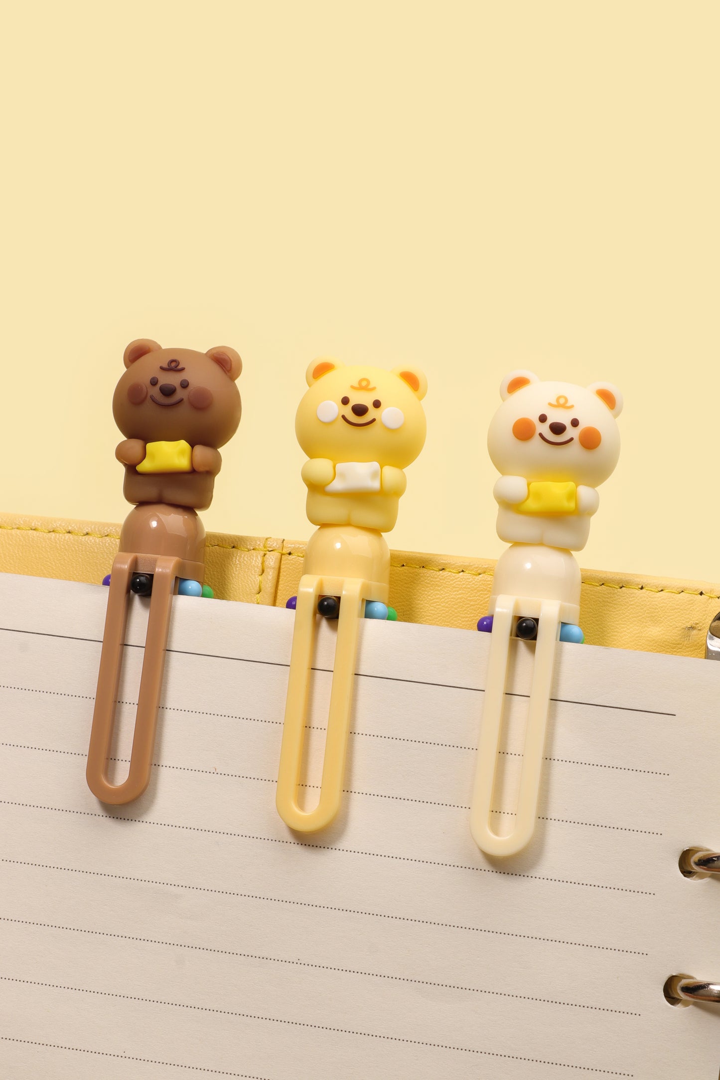 Cheese Bear Six Colours Pen