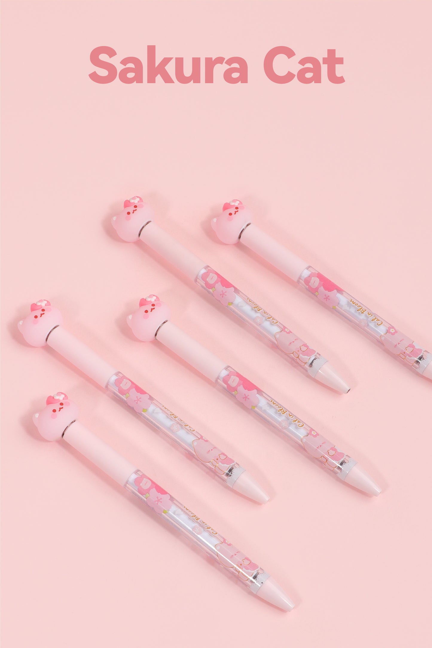 Sakura Cat Rotation Pen