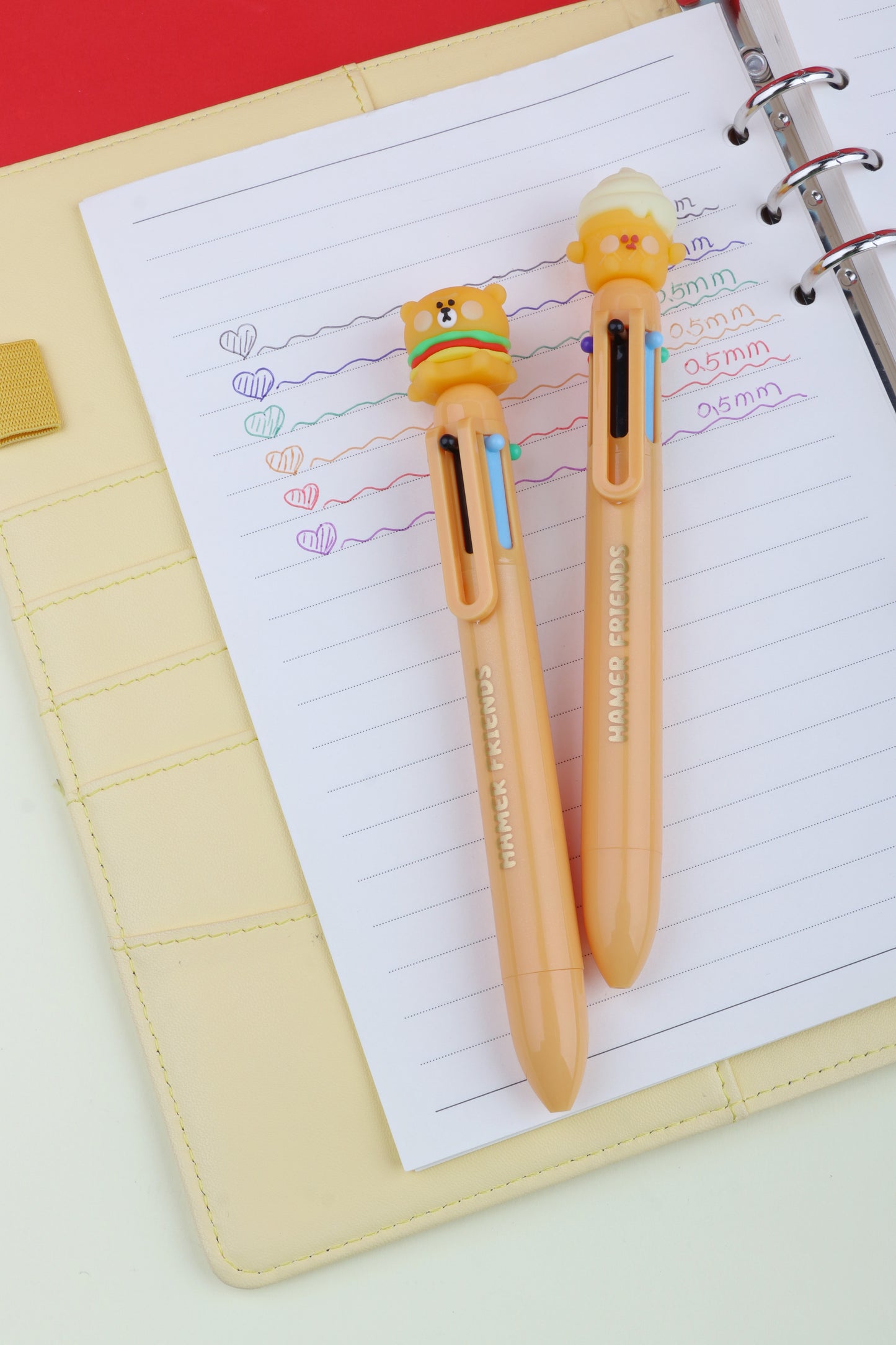Foodies Union Six Colours Pen