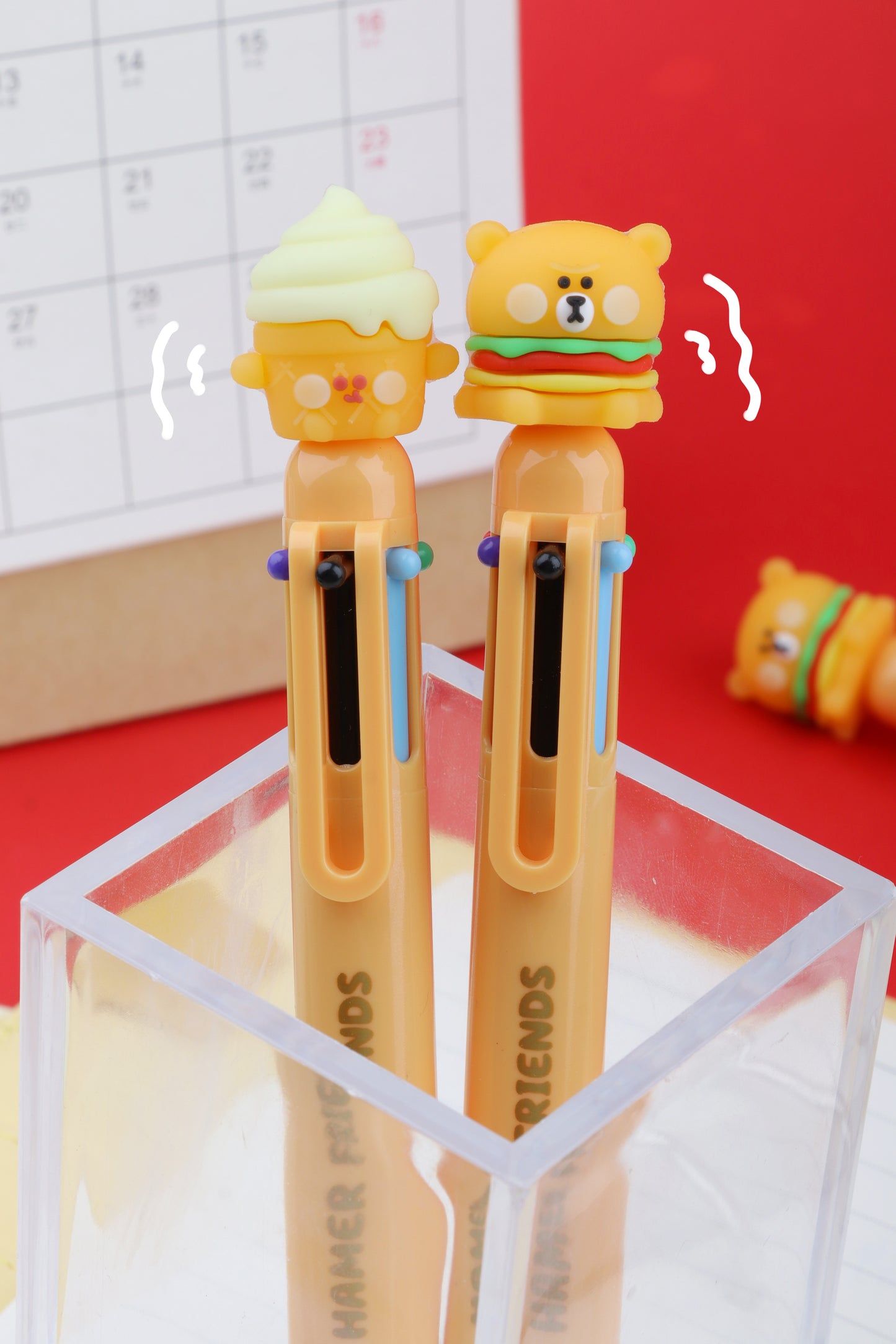 Foodies Union Six Colours Pen
