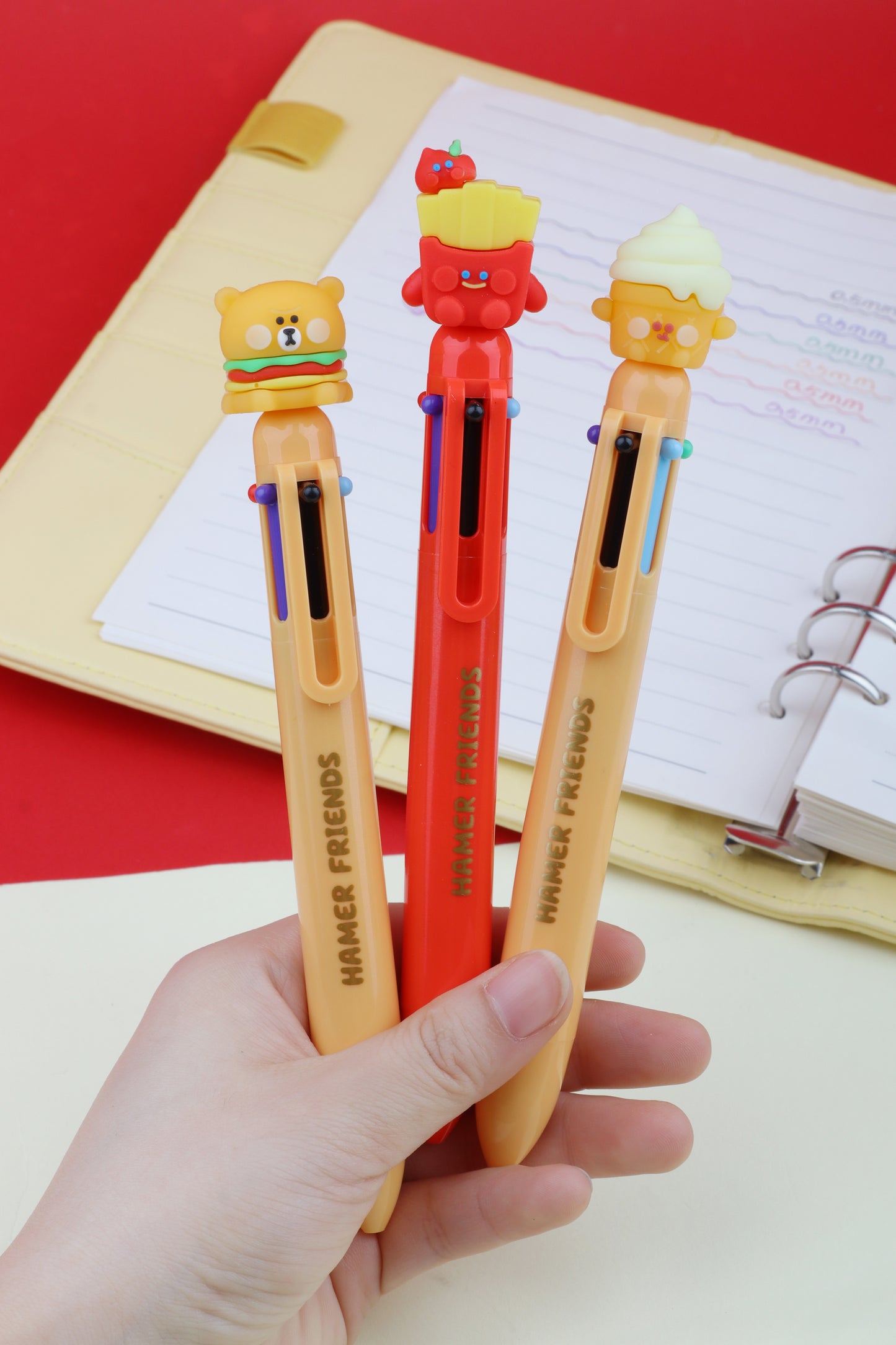 Foodies Union Six Colours Pen
