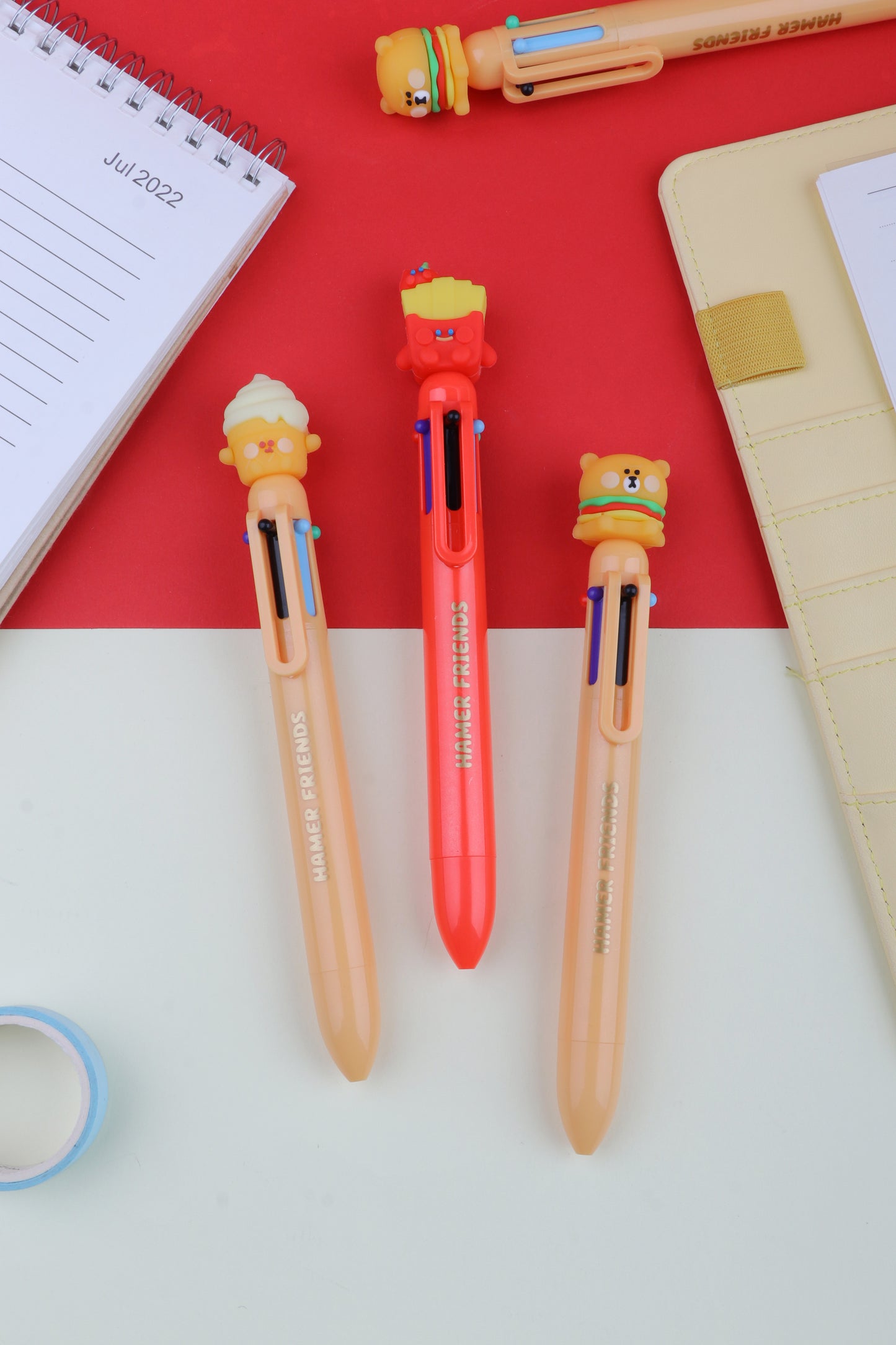 Foodies Union Six Colours Pen