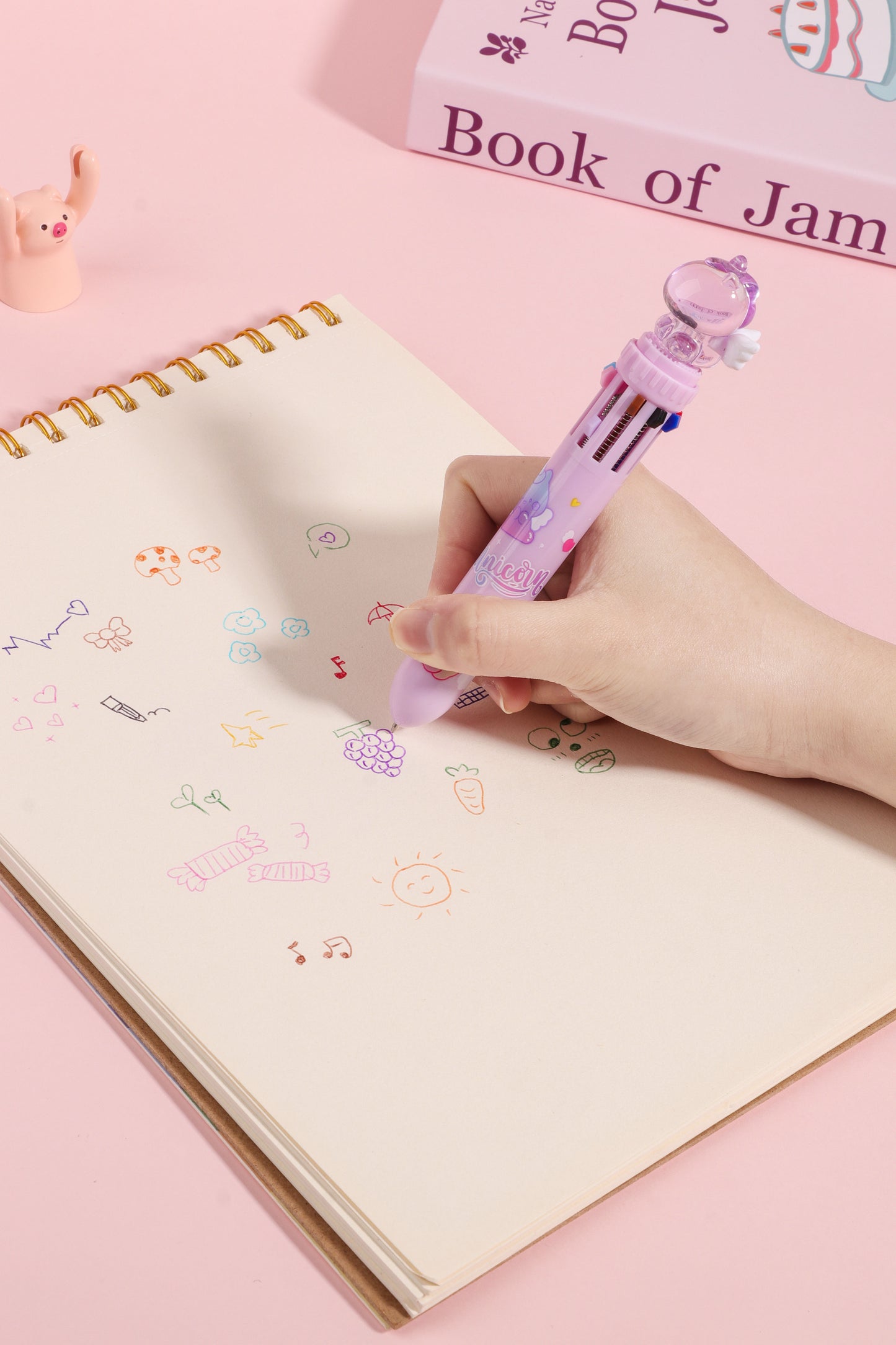 Crystal Fantasy Pony Ten Colours Pen