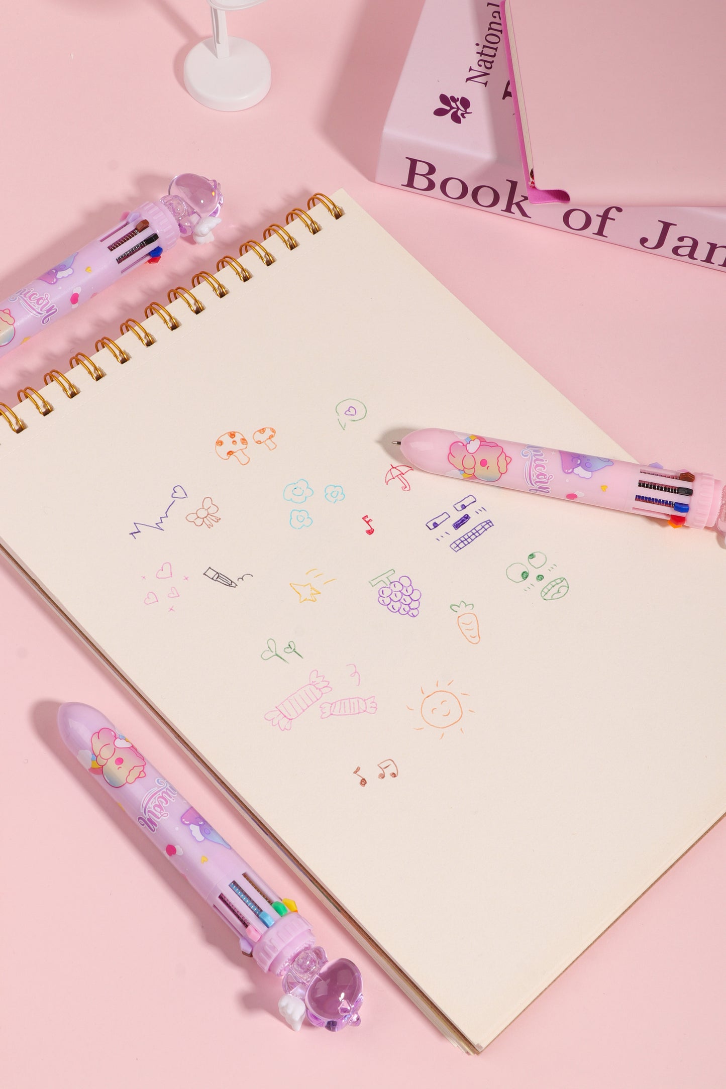 Crystal Fantasy Pony Ten Colours Pen