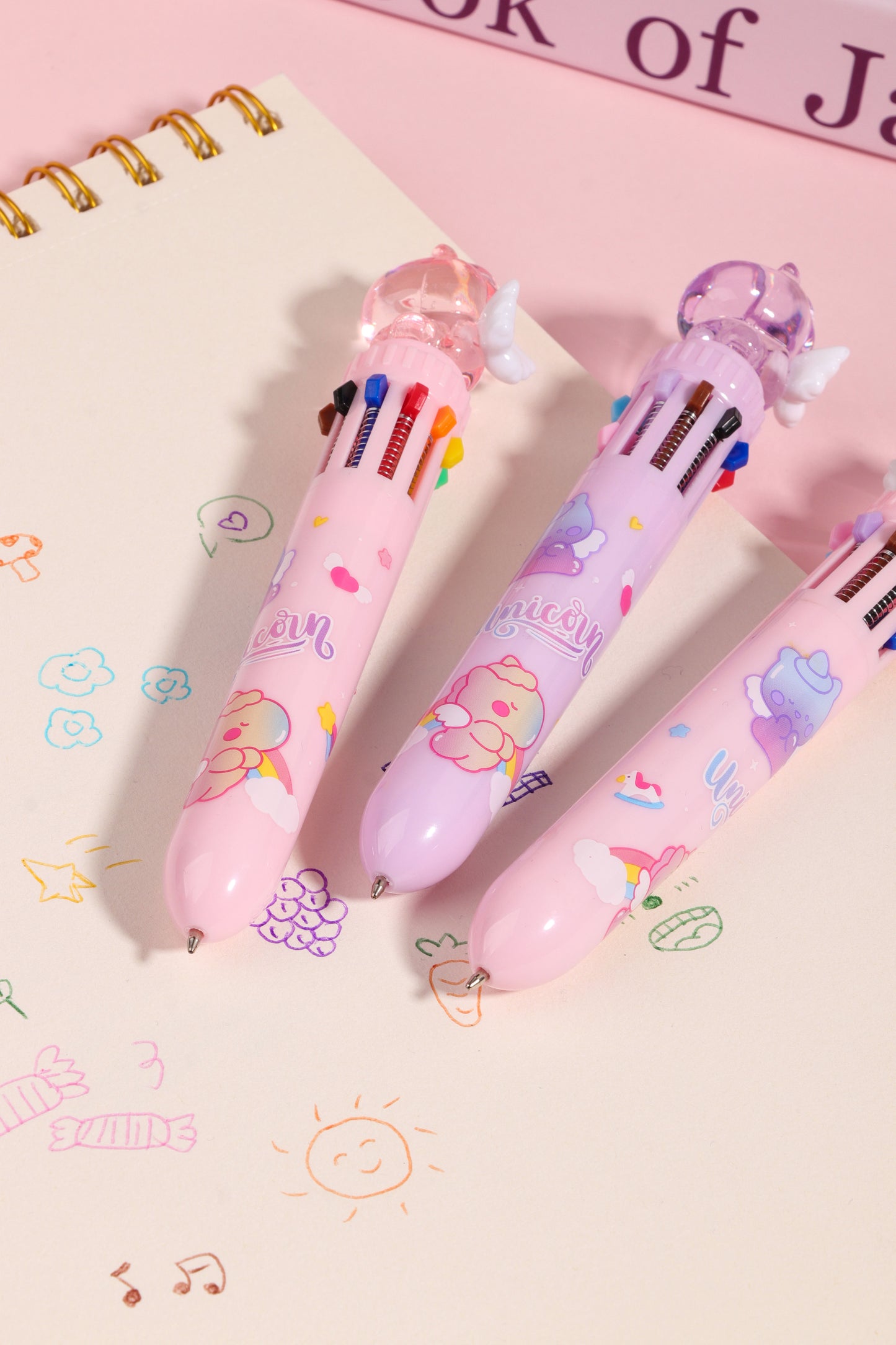 Crystal Fantasy Pony Ten Colours Pen