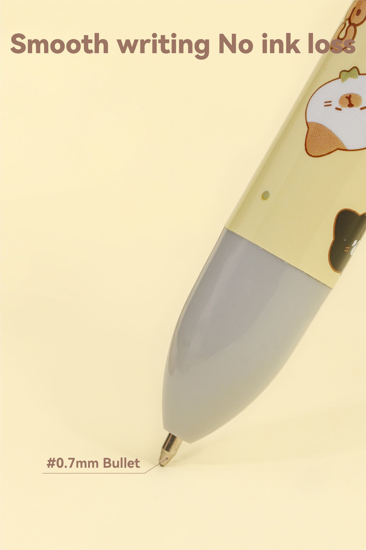 Cat Diary Six Colours Pen