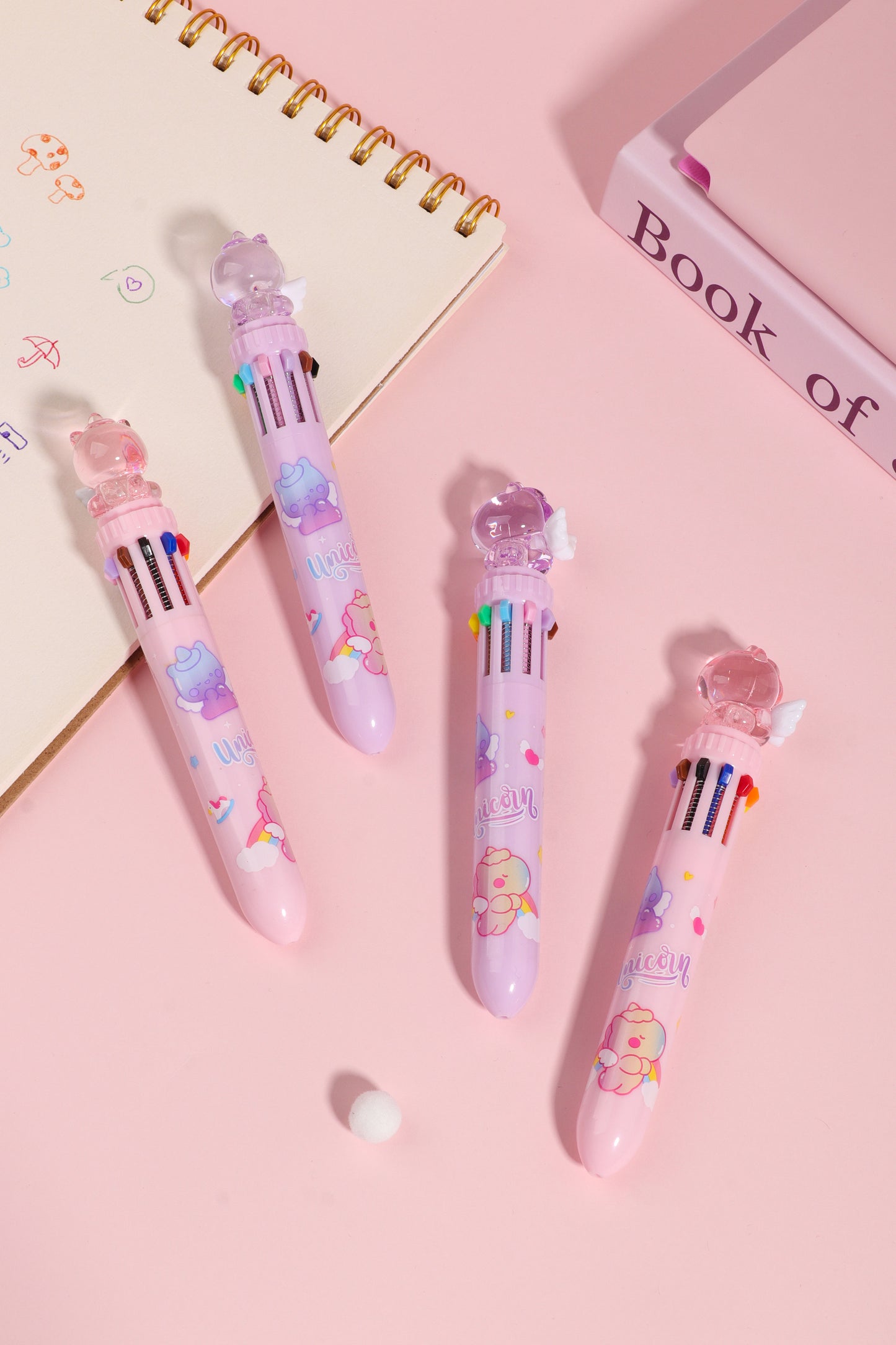 Crystal Fantasy Pony Ten Colours Pen