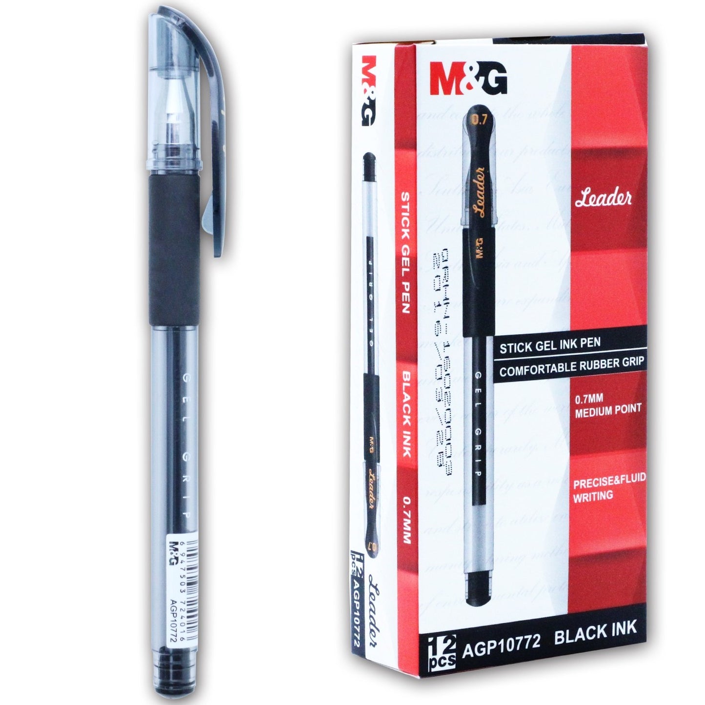 M&G Rollerball Gel Pen 12 PCS