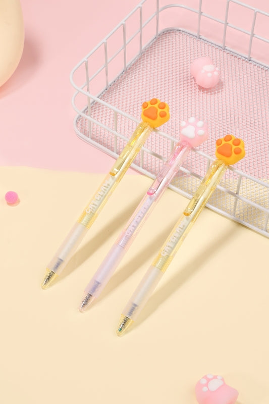 Lucky Cat Paw Erasable Pen
