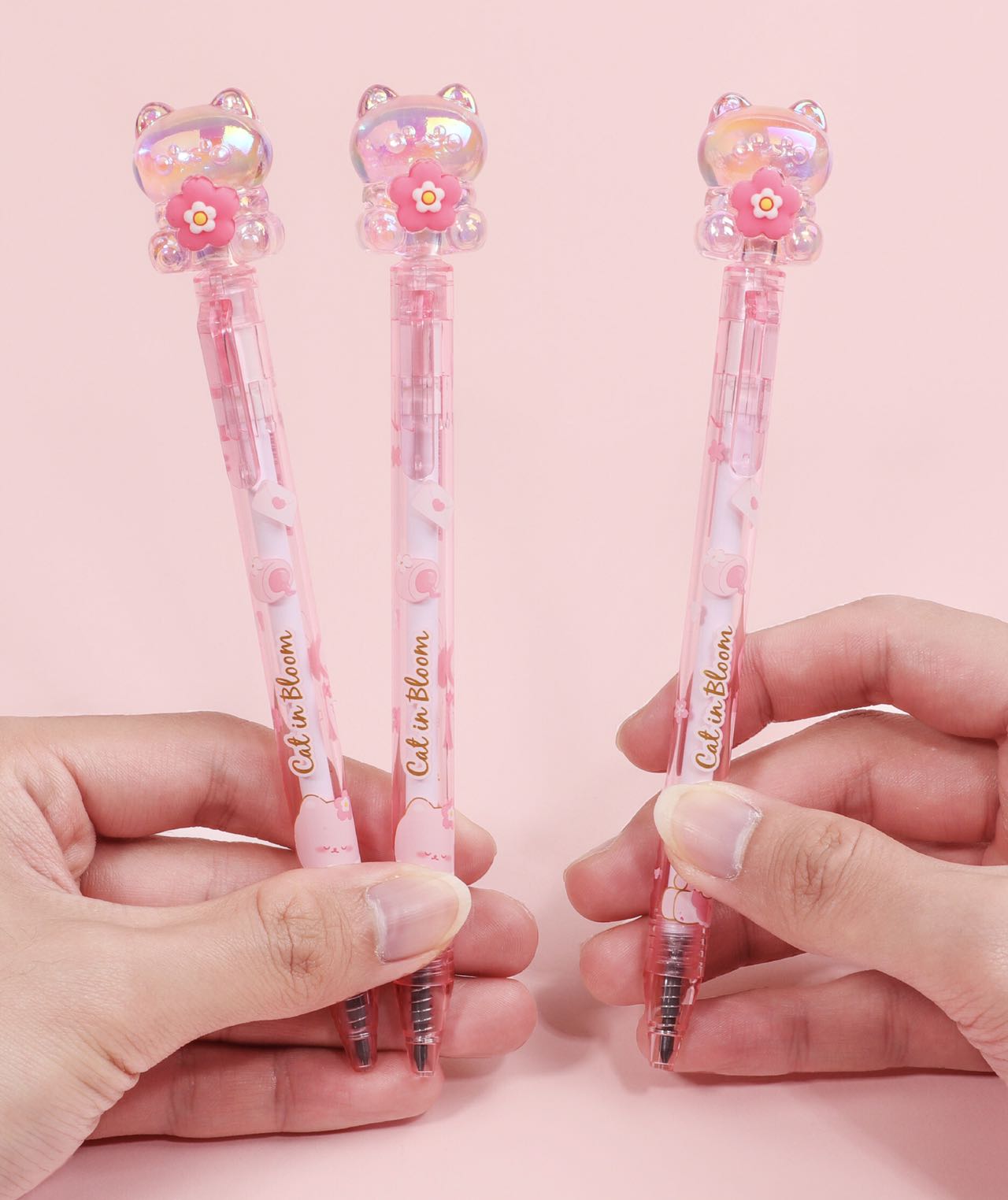 Crystal Sakura Cat Durable Pencil HB