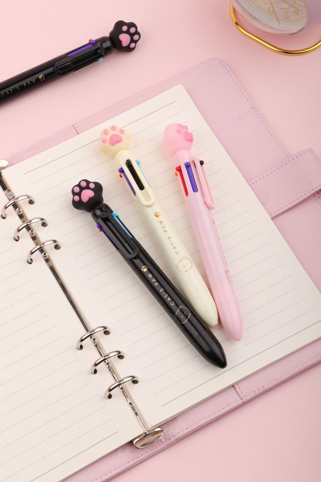 Cat's Paw Six Colours Pen