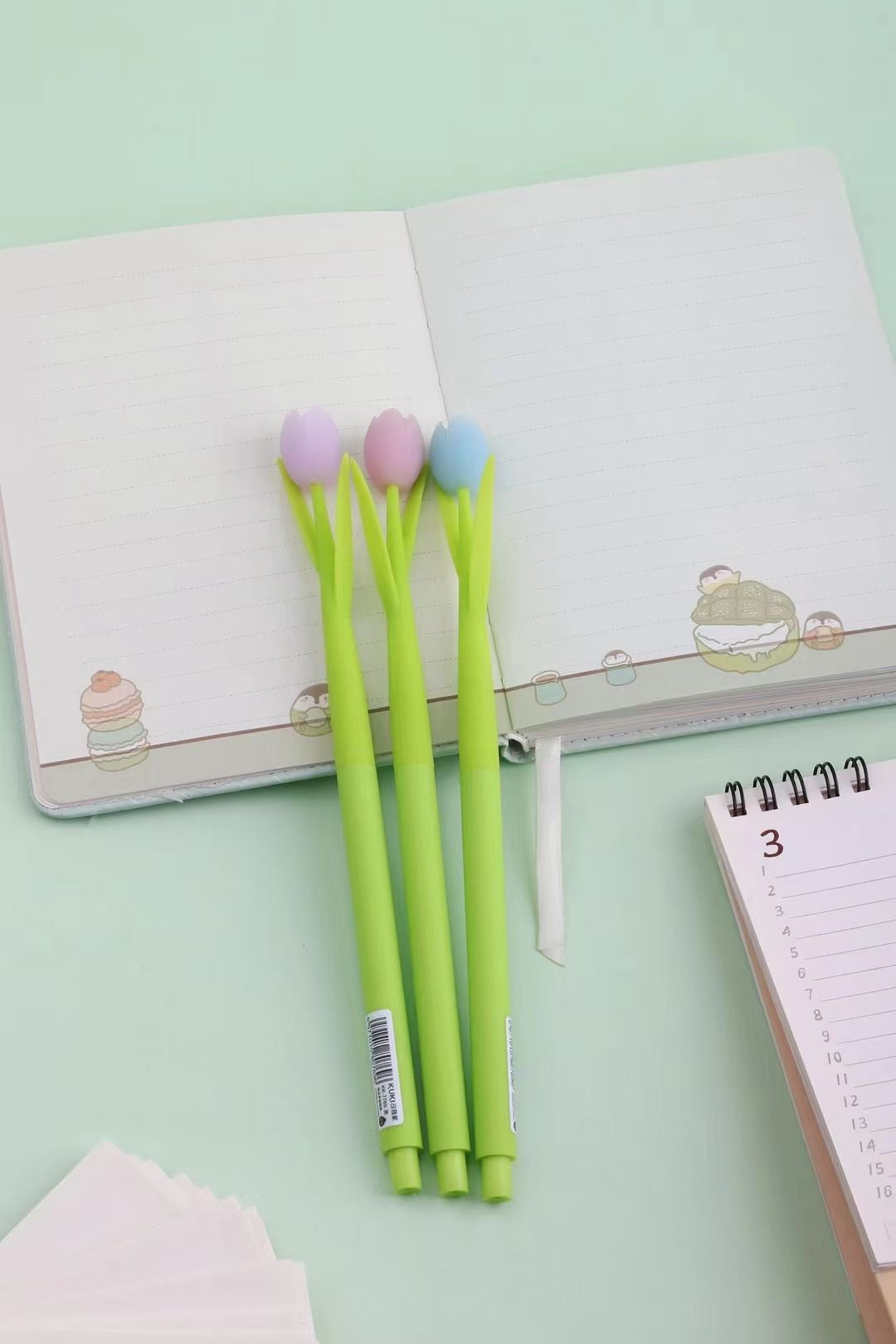 Tulips Shaking Pen