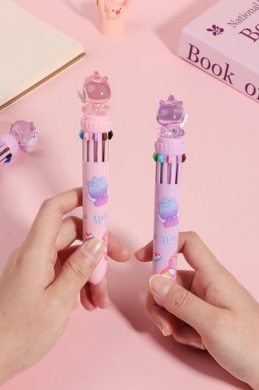 Crystal Fantasy Pony Ten Colours Pen