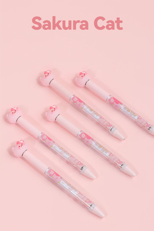 Sakura Cat Rotation Pen
