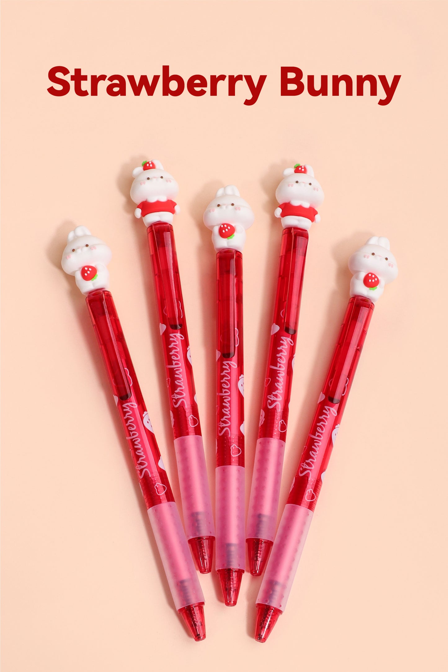 Strawberry Bunny Erasable Pen
