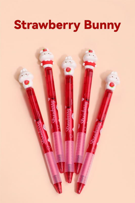 Strawberry Bunny Erasable Pen