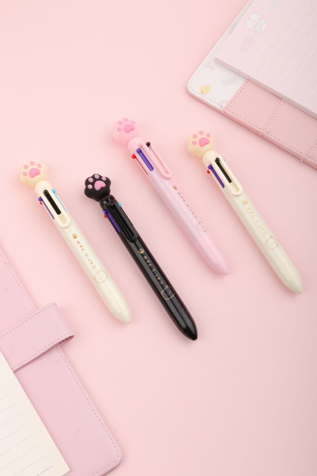 Cat's Paw Six Colours Pen