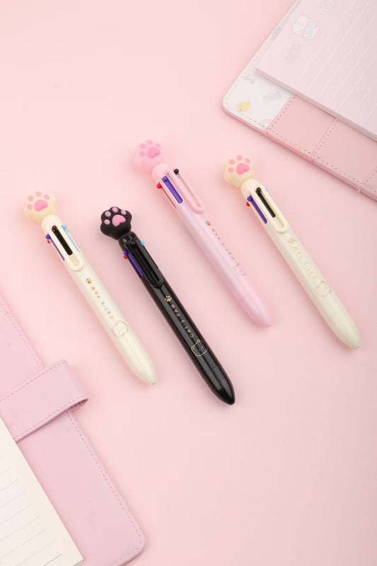 Cat's Paw Six Colours Pen