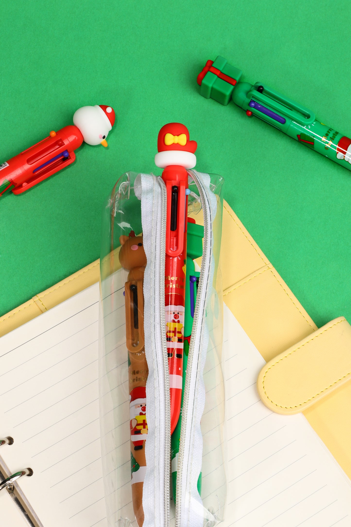 Christmas Carnival Six Colours Pen