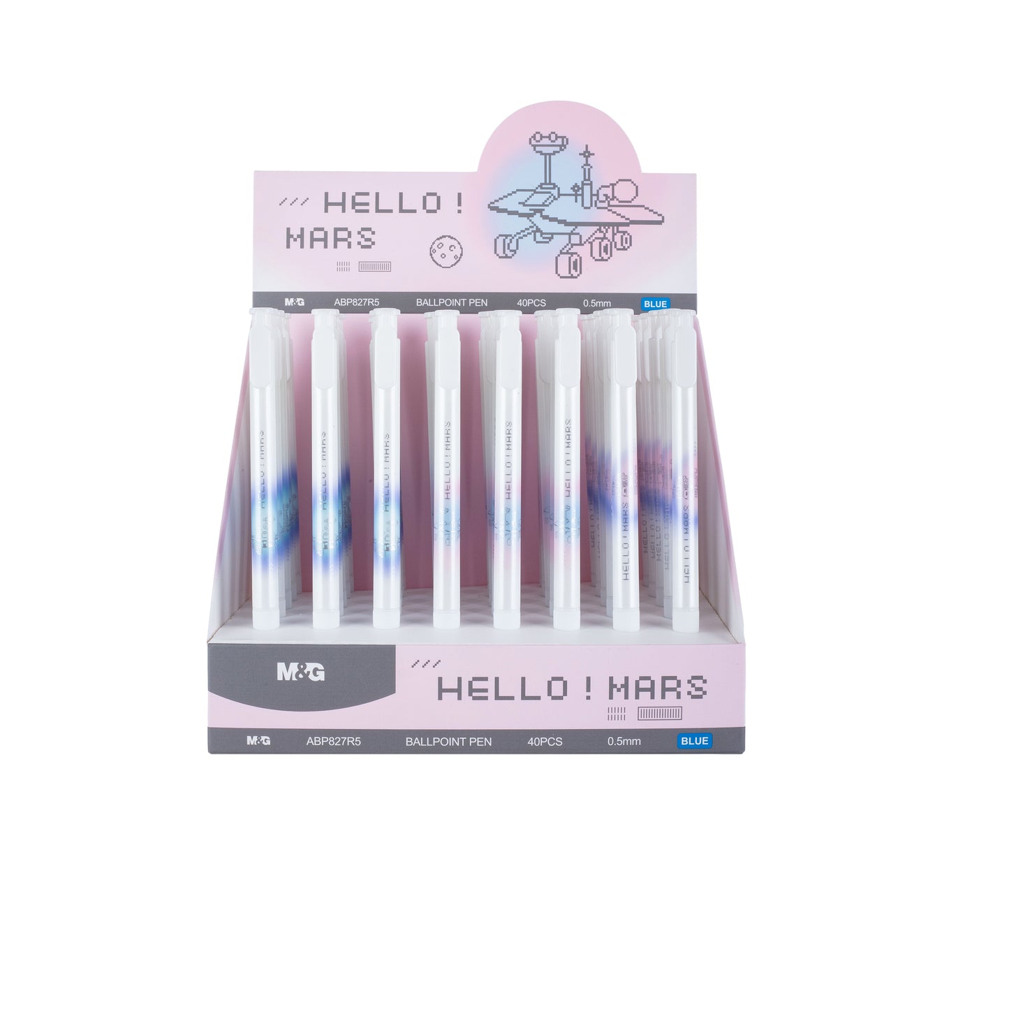 Hello Mars Retractable Ballpoint Pen