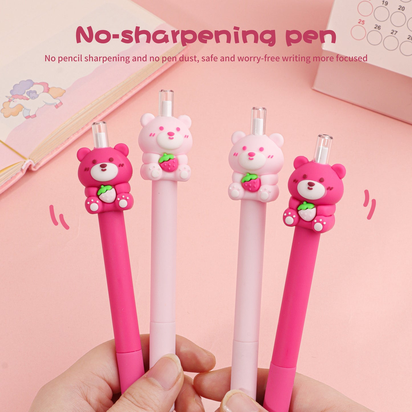 Strawberry Bear Durable Pencil HB