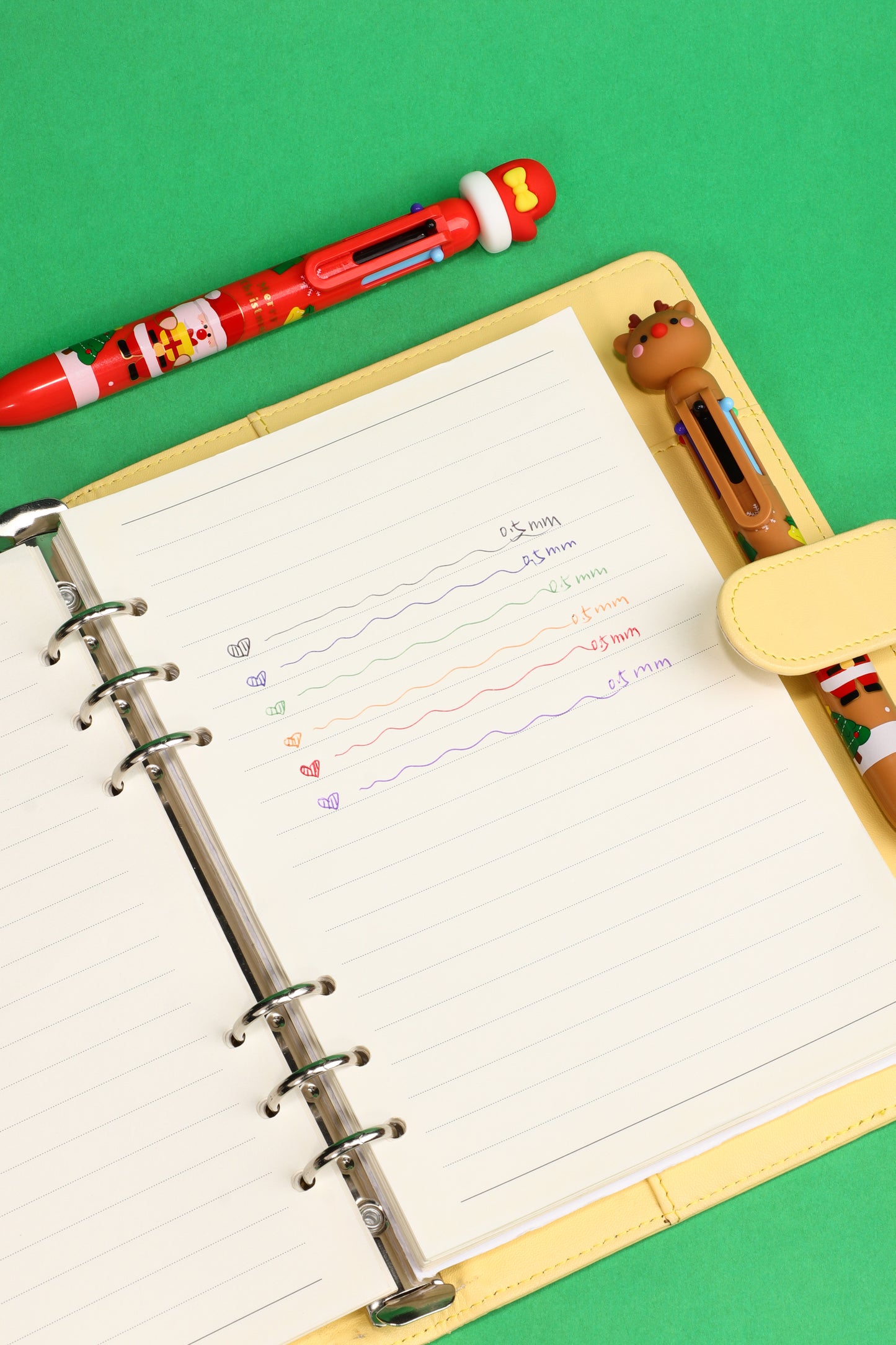Christmas Carnival Six Colours Pen
