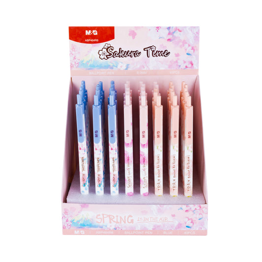Sakura Time Retractable Ballpoint Pen
