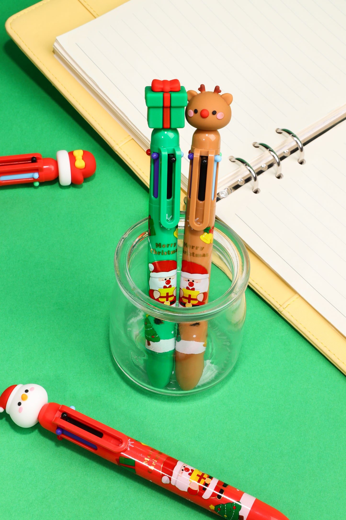 Christmas Carnival Six Colours Pen