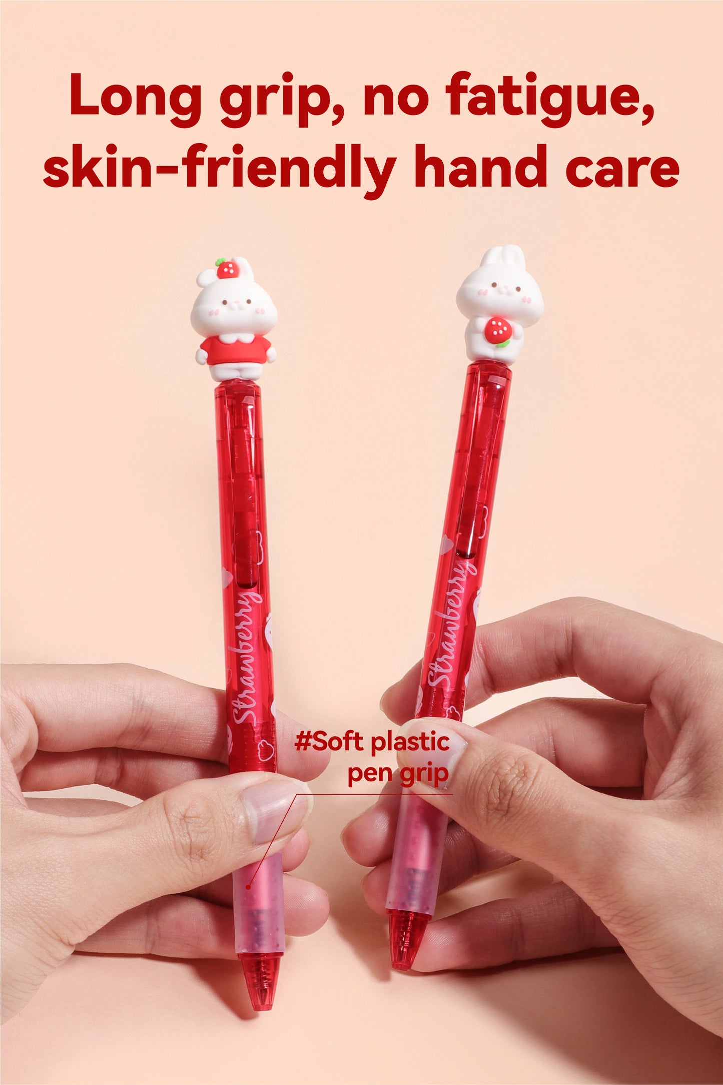 Strawberry Bunny Erasable Pen