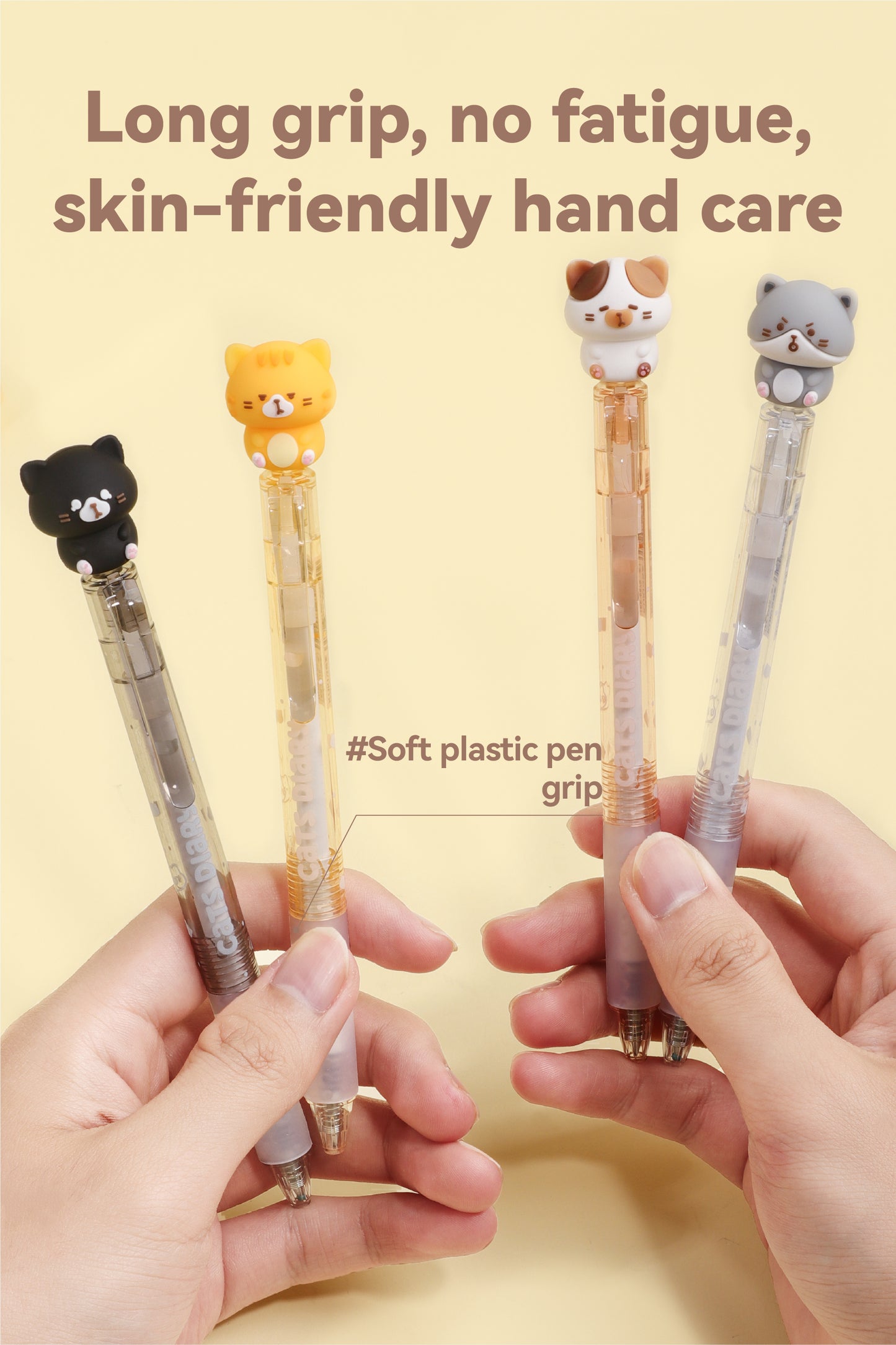 Cat Diary Erasable Pen