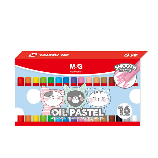 M&G Oil Pastel Set 16 Colours