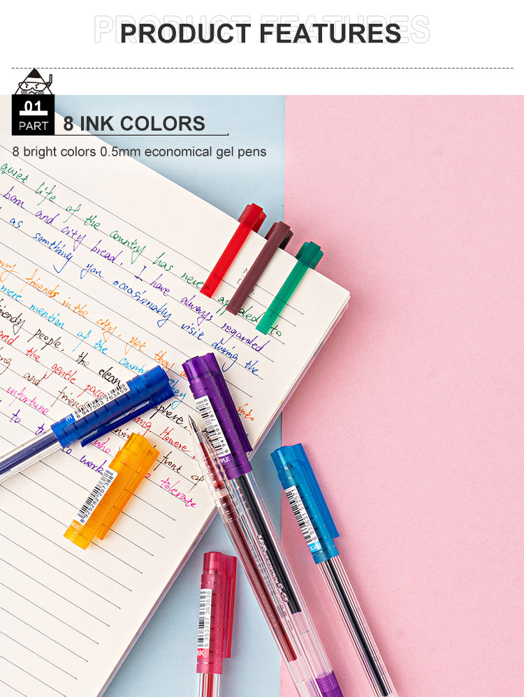 M&G Stick Gel Pen 10 Colours