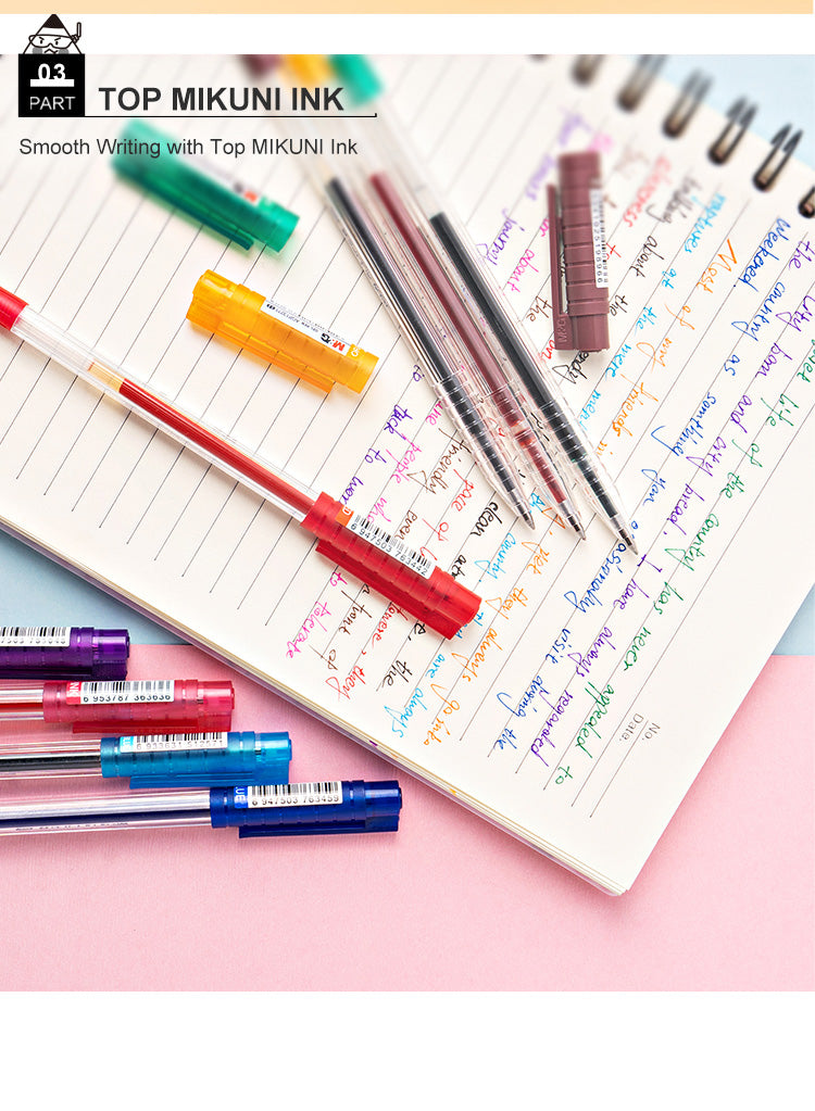 M&G Stick Gel Pen 10 Colours