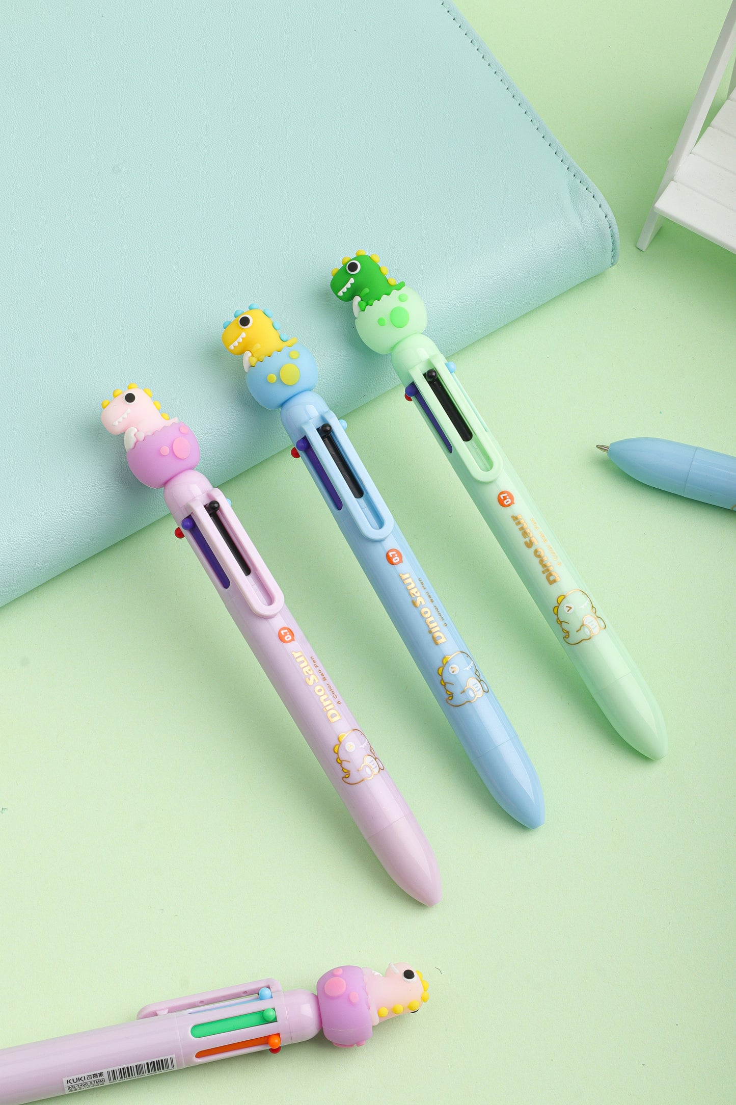 Baby Dinosaur Six Colours Pen