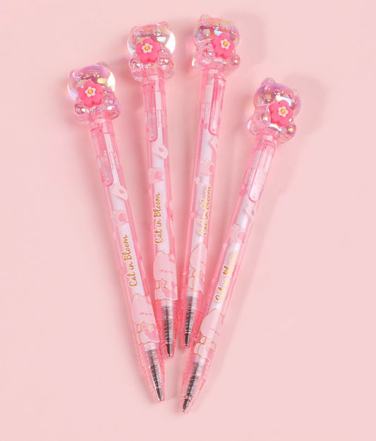 Crystal Sakura Cat Durable Pencil HB