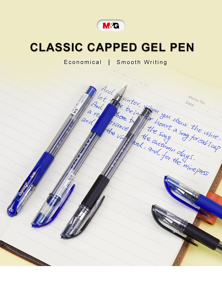M&G Rollerball Gel Pen 12 PCS