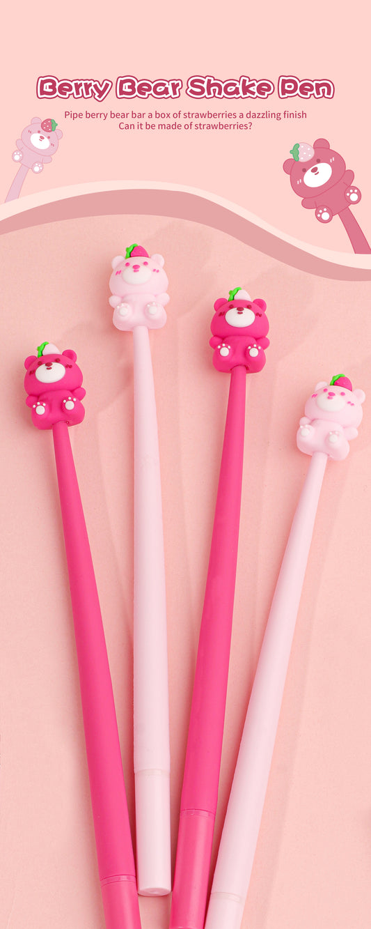 Strawberry Bear Shaking Pen
